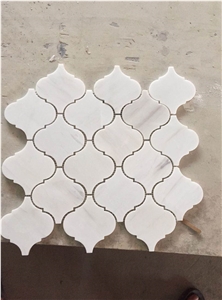 Dolimite Lantern White Marble Mosaic
