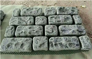 Limestone Cobble Stone in Paving