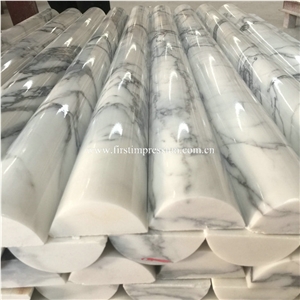 Bianco Calacatta White Marble Molding for Interior Bianco Calacatta White Marble Molding for Interior