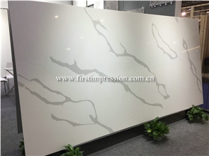 Hot Sale Calacatta White Quartz Slabs&Tiles Hot Sale Calacatta White Quartz Slabs&Tiles