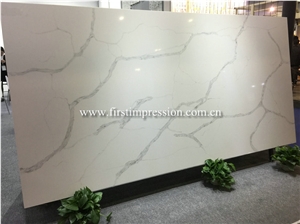 Hot Sale Calacatta White Quartz Slabs&Tiles