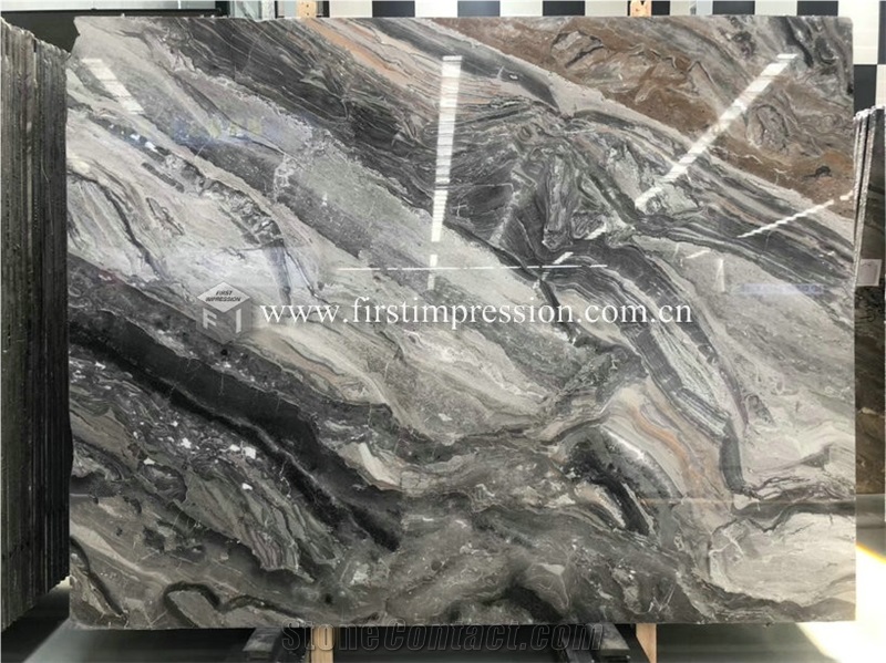Italy Venice Brown Marble Slab/Tile for Interior