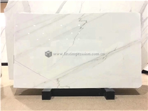Luxury Colorado Lincoln/Lincoln White Marble Slabs
