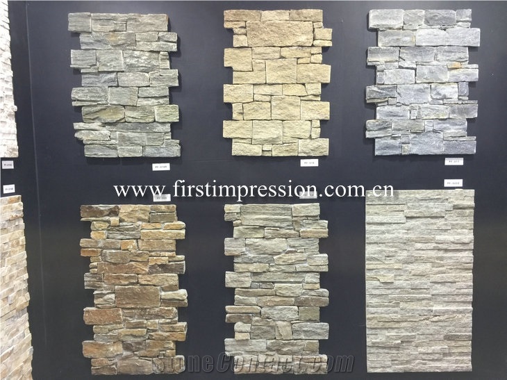 Wholesale Slate Stone/Culture Stone for Interior