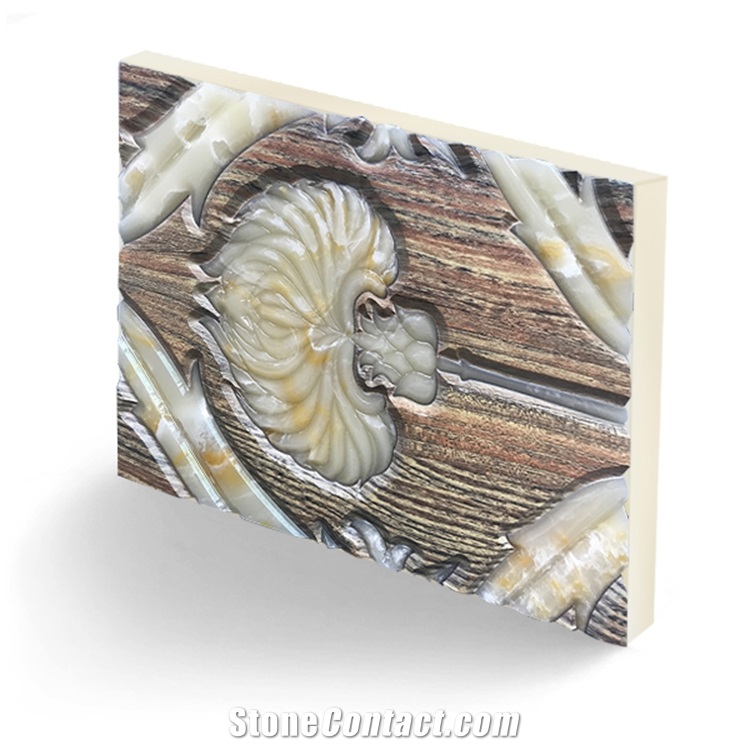 Alabaster Popular Acrylic Wall Decorative Sheet