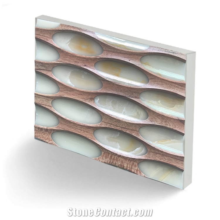 Alabaster Popular Acrylic Wall Decorative Sheet