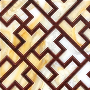 Alabaster Popular Acrylic Wall Decorative Stone
