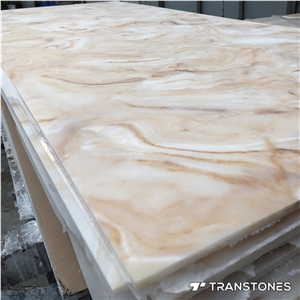 Artificial Backlit Marble Panel Cut to Size