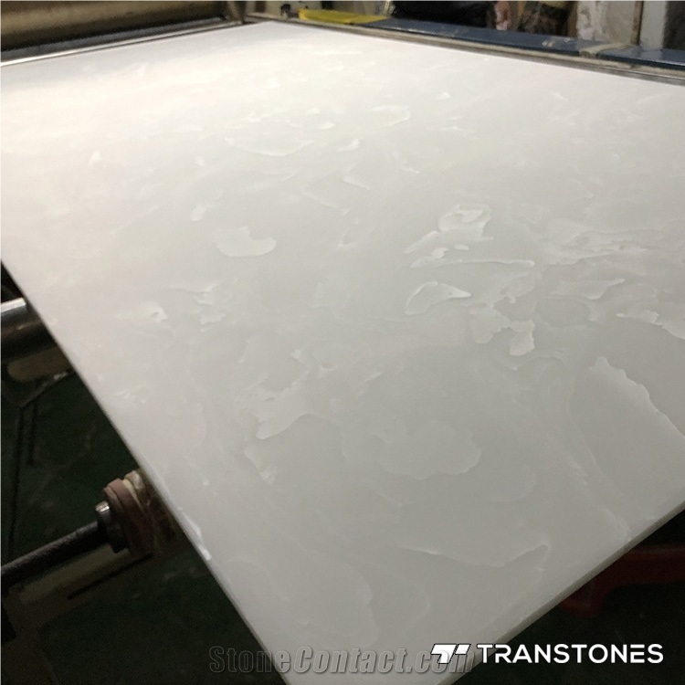 Artificial Backlit Marble Panel for Interior Decor