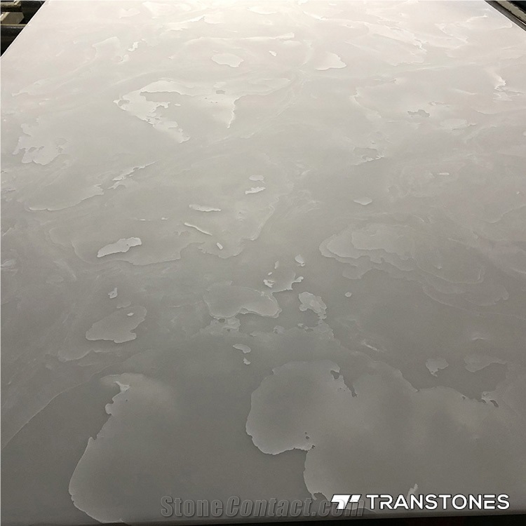 Artificial Backlit Marble Panel for Interior Decor