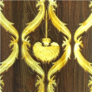 Artificial Stone Yellow Alabaster Ceiling Sheet
