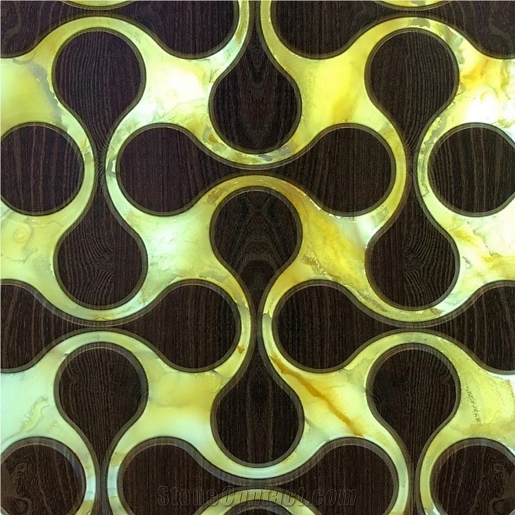 Backlit Resin Panel Marble Slabs Faux Stone
