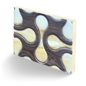 Backlit Resin Panel Marble Slabs Faux Stone