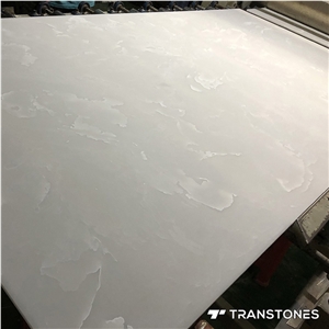 Backlit Stone Customer Designs for Bar Counter