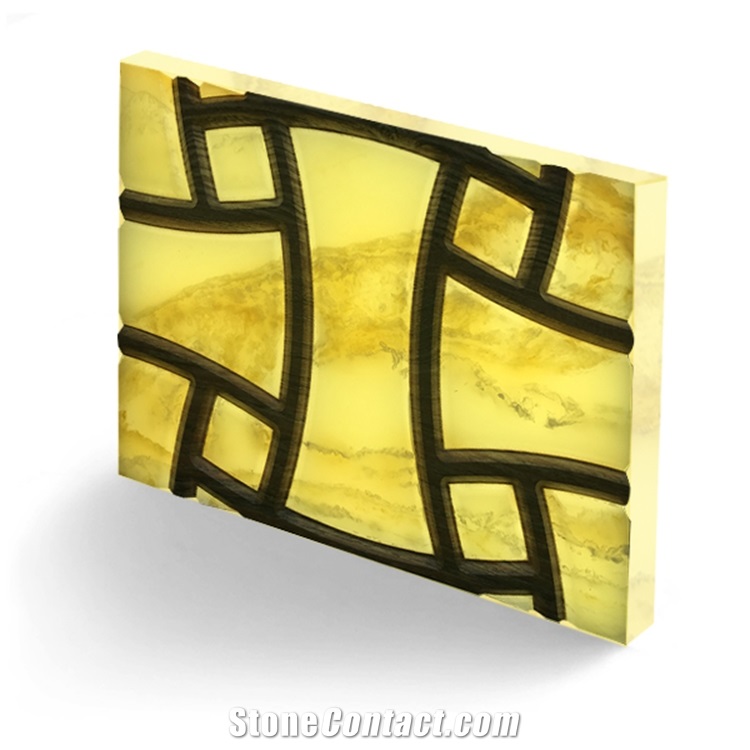 Crystallized Onyx Stone Alabaster Sheet