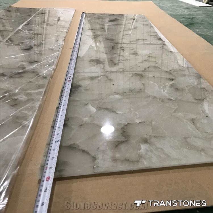 Faux Alabaster Onyx Artificial Stone for Decors