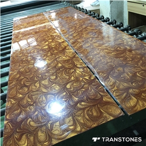 Faux Alabaster Resin Panels for Interior Enhance