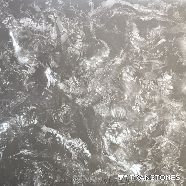 Faux Alabaster Translucent Panels for Table Tops