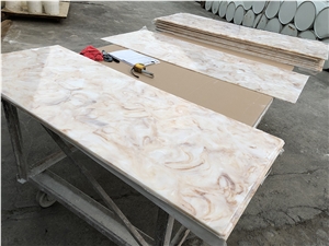 High Transparent Faux Alabaster Home Decor Sheet