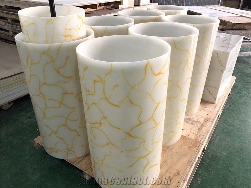 Hot Sale Transparent Faux Alabaster Sheet