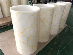 Hot Sale Transparent Faux Alabaster Sheet