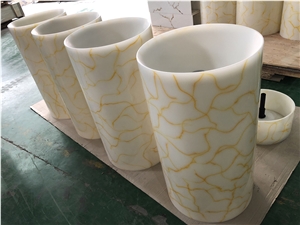 Hot Sale Transparent Faux Alabaster Sheet
