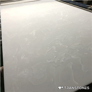 Polished Finishes Solid Surface Alabaster Slabs