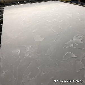 Polished Finishes Solid Surface Alabaster Slabs