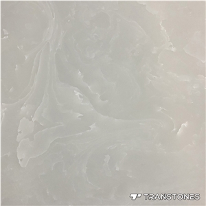 Polished Finishes Solid Surface Alabaster Slabs
