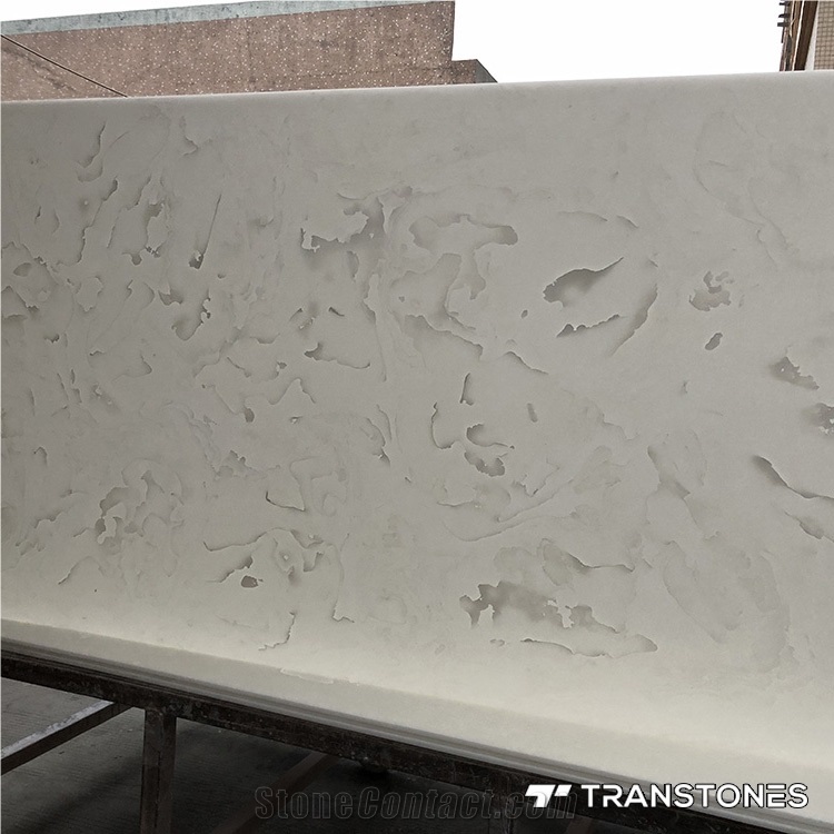 Polished Finishes Translucent Panel Faux Alabaster