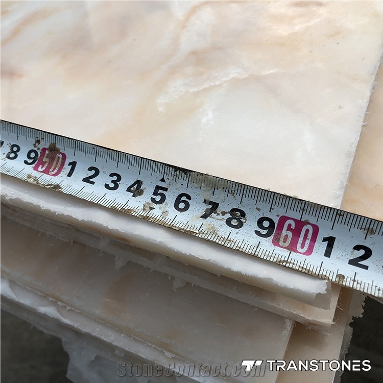 Solid Surface Alabaster Panels for Interior Decors