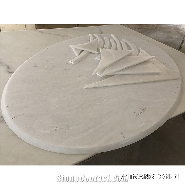 Solid Surface Alabaster Sheets for Table Tops