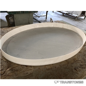 Solid Surface Alabaster Sheets for Table Tops