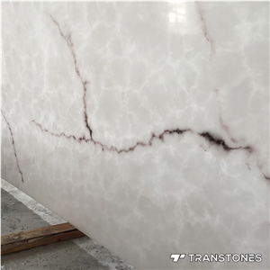 Solid Surface Faux Onyx for Lighting Box