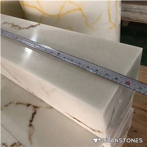 Solid Surface Faux Onyx for Lighting Box