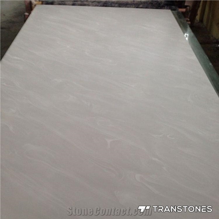 Solid Surface Resin Panel Backlit Faux Stones