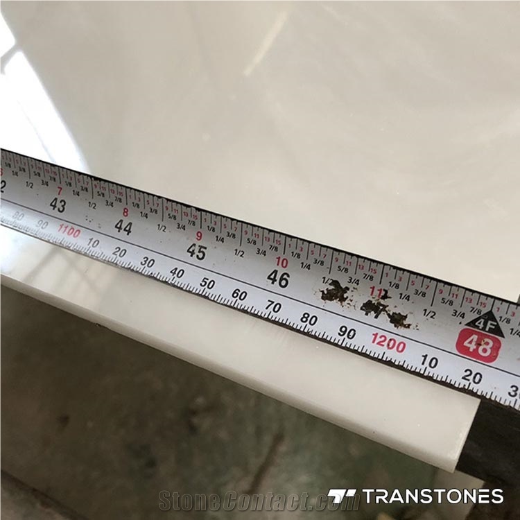 Solid Surface Resin Panel Backlit Faux Stones