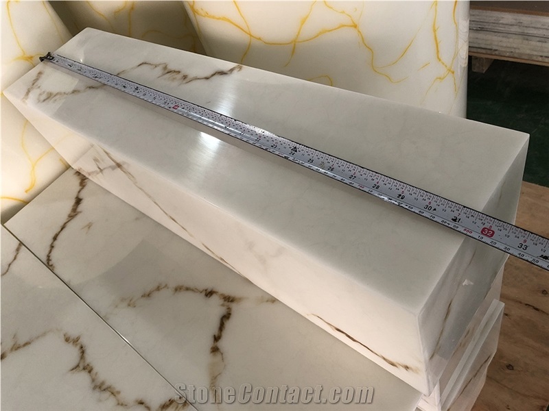 Translucent Artificial Alabaster Lamp Box