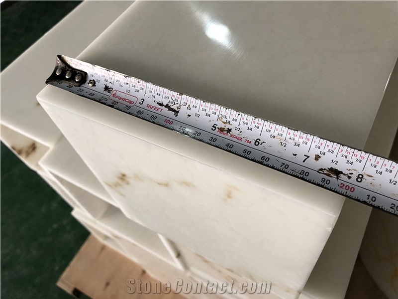 Translucent Artificial Alabaster Lamp Box