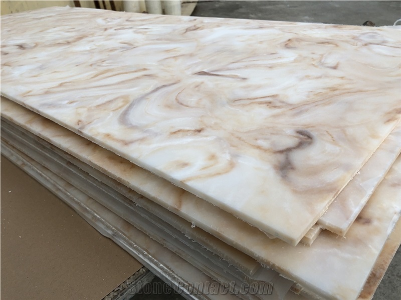 Translucent Artificial Onyx Stone Wall Covering