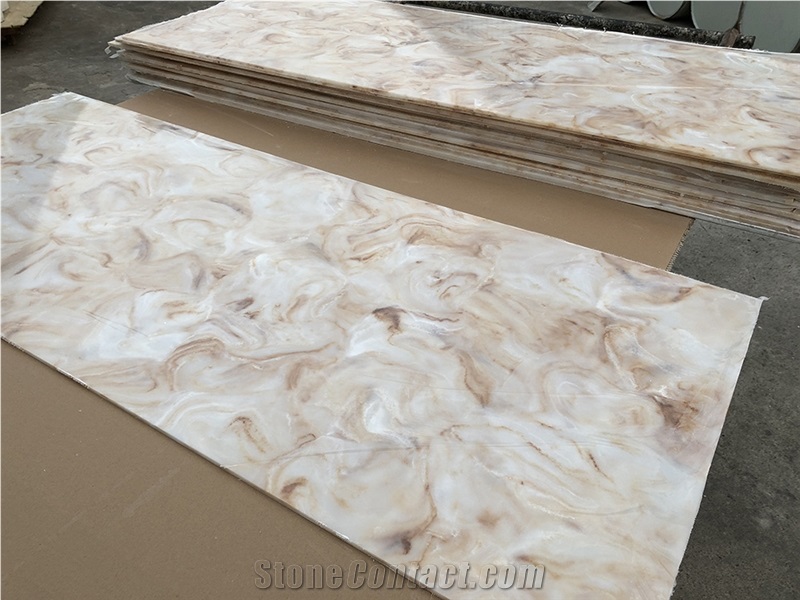 Translucent Artificial Onyx Stone Wall Covering
