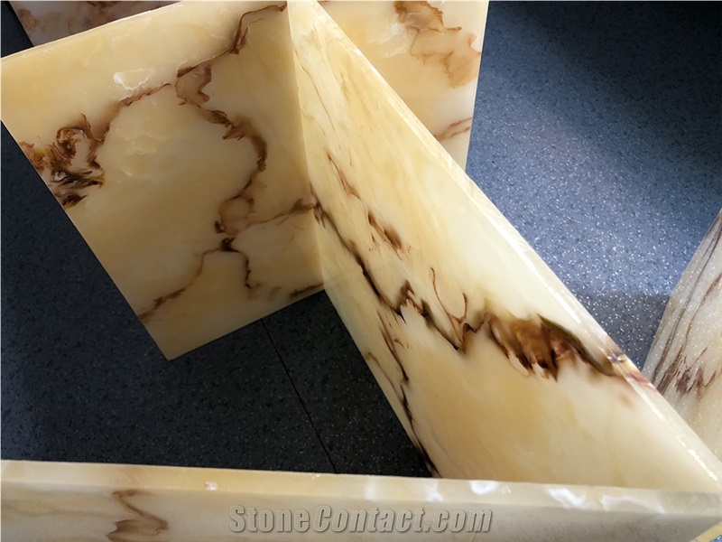 Translucent Artificial Onyx Wall Covering