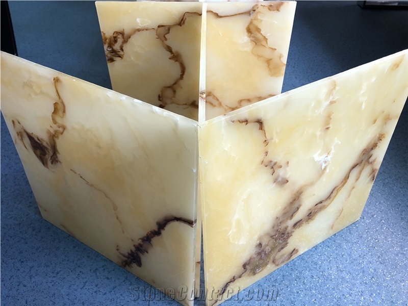 Translucent Artificial Onyx Wall Covering