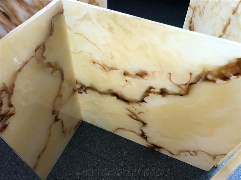 Translucent Artificial Onyx Wall Covering