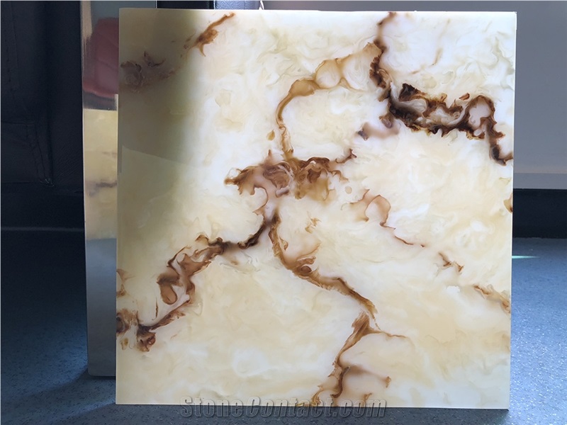 Translucent Artificial Onyx Wall Covering