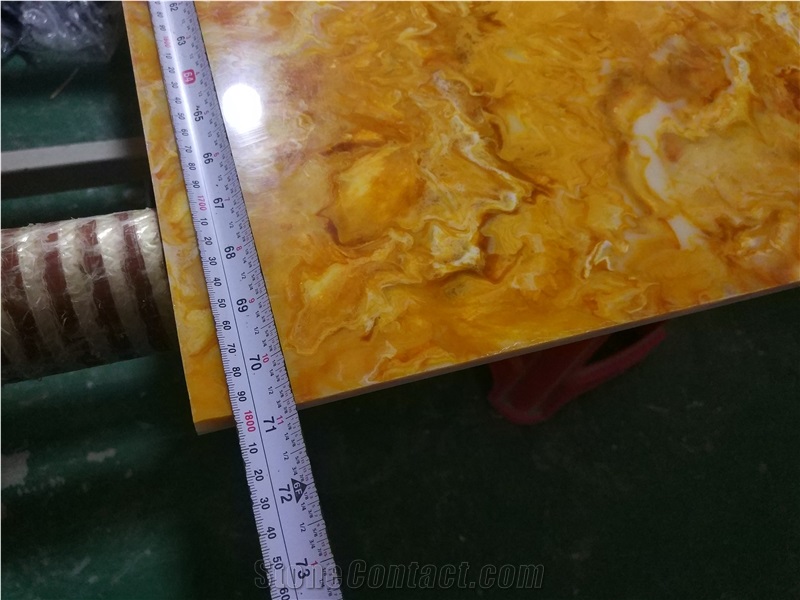Translucent Yellow Onyx Building Stone