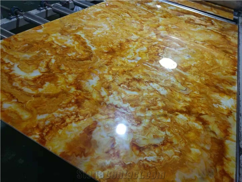 Translucent Yellow Onyx Building Stone