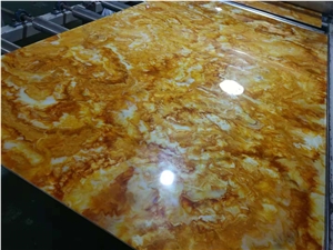 Translucent Yellow Onyx Building Stone