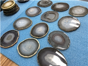 Wholesale Translucent Brown Agate Slab