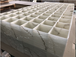 Wholesale Translucent White Faux Onyx Lighting Box Sheet